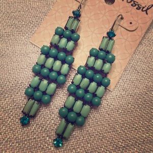 {•Fossil earrings•}